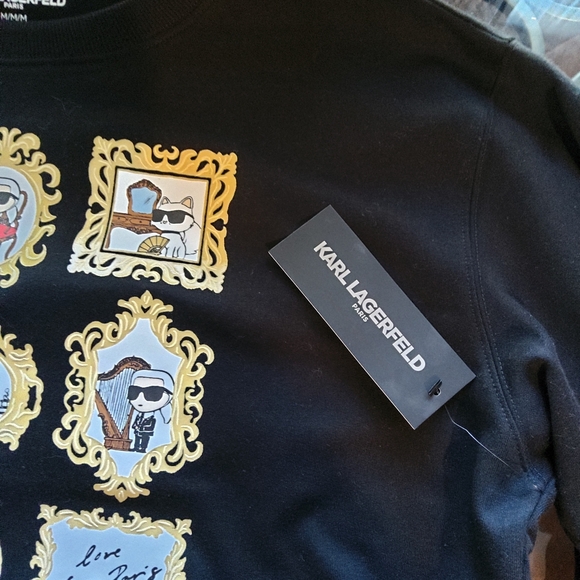 Karl Lagerfeld Black Sweatshirt - Picture 11 of 11